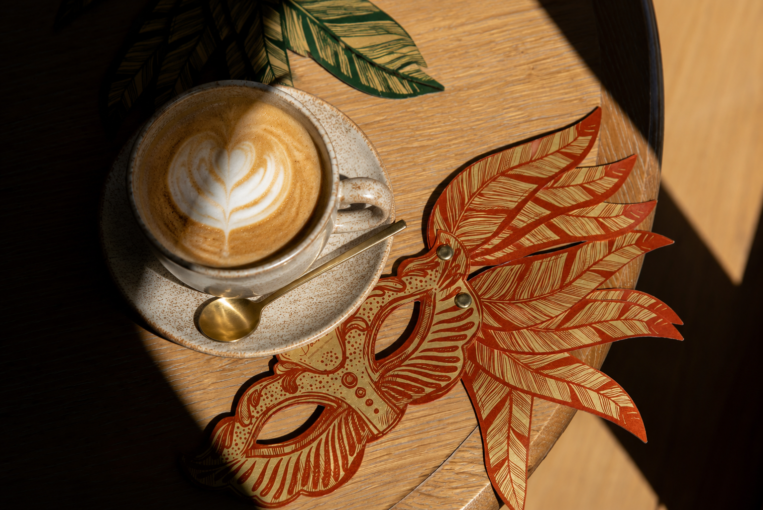 Coffee served at Maison Ardois