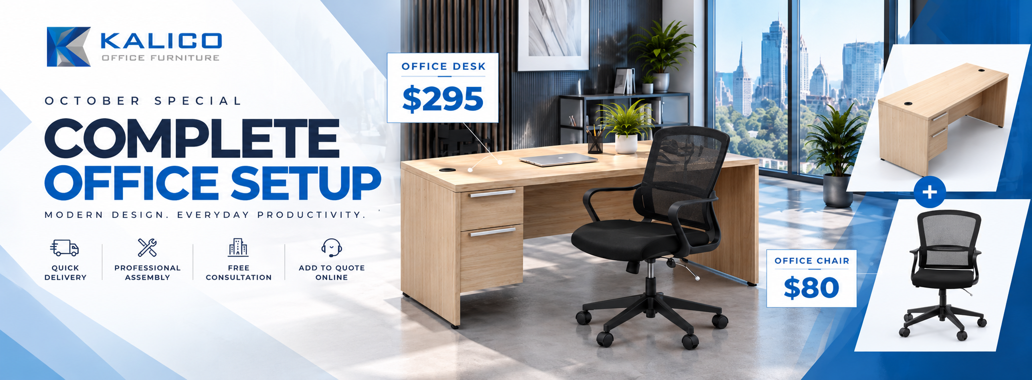 Kalico October office setup special