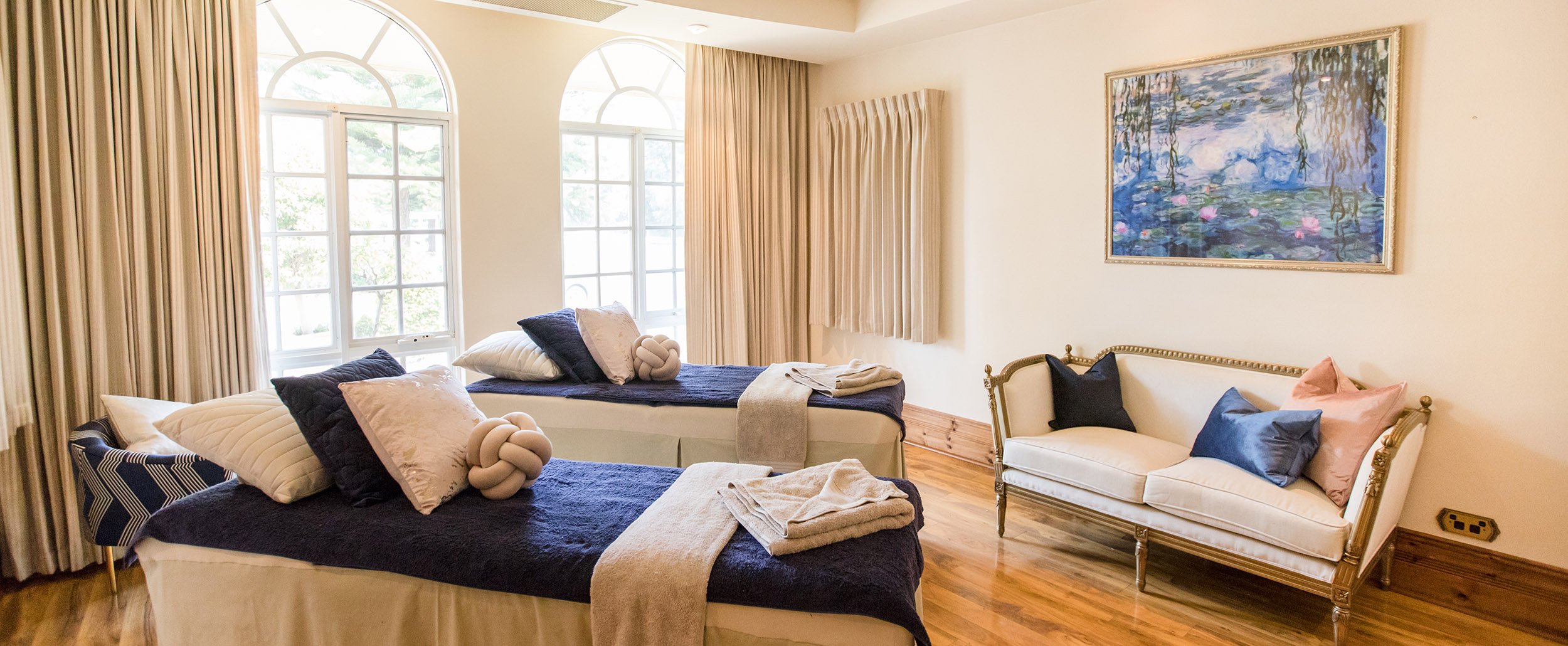 Spa package setting