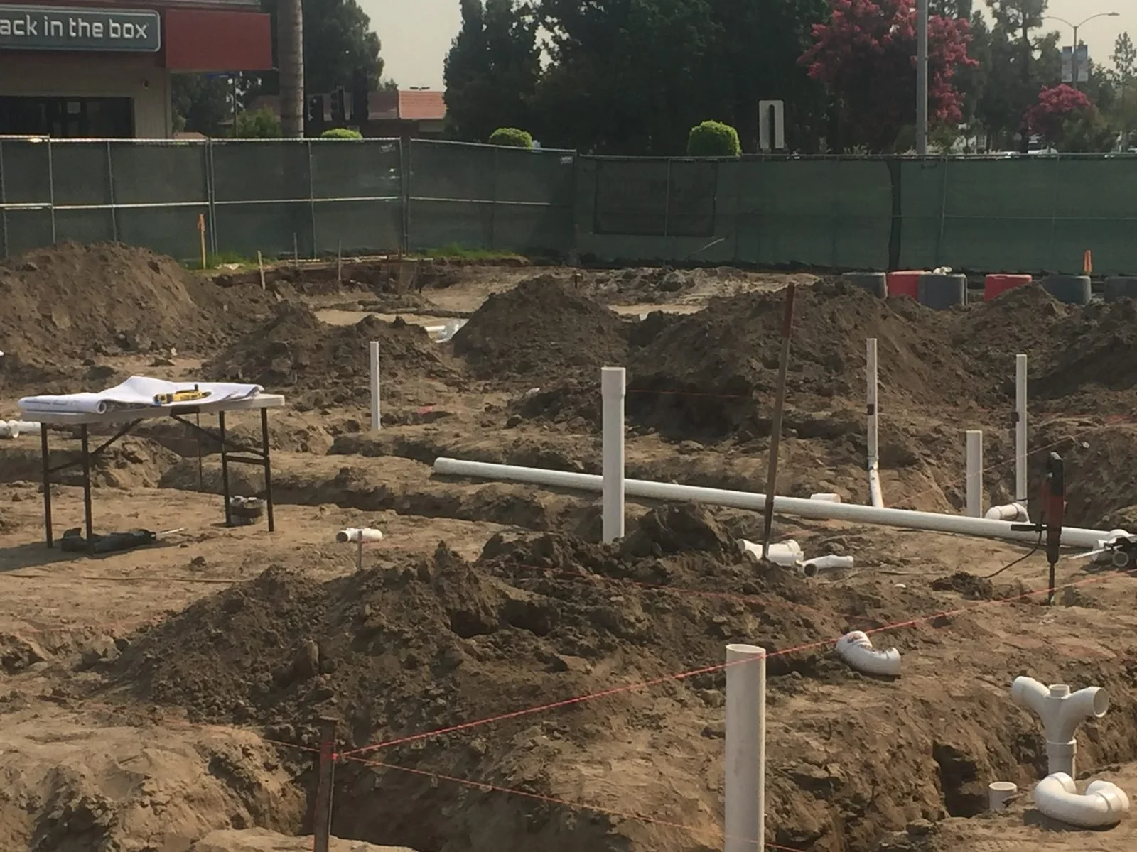 ADU plumbing rough-in in Paramount, CA by Ser Plumbing