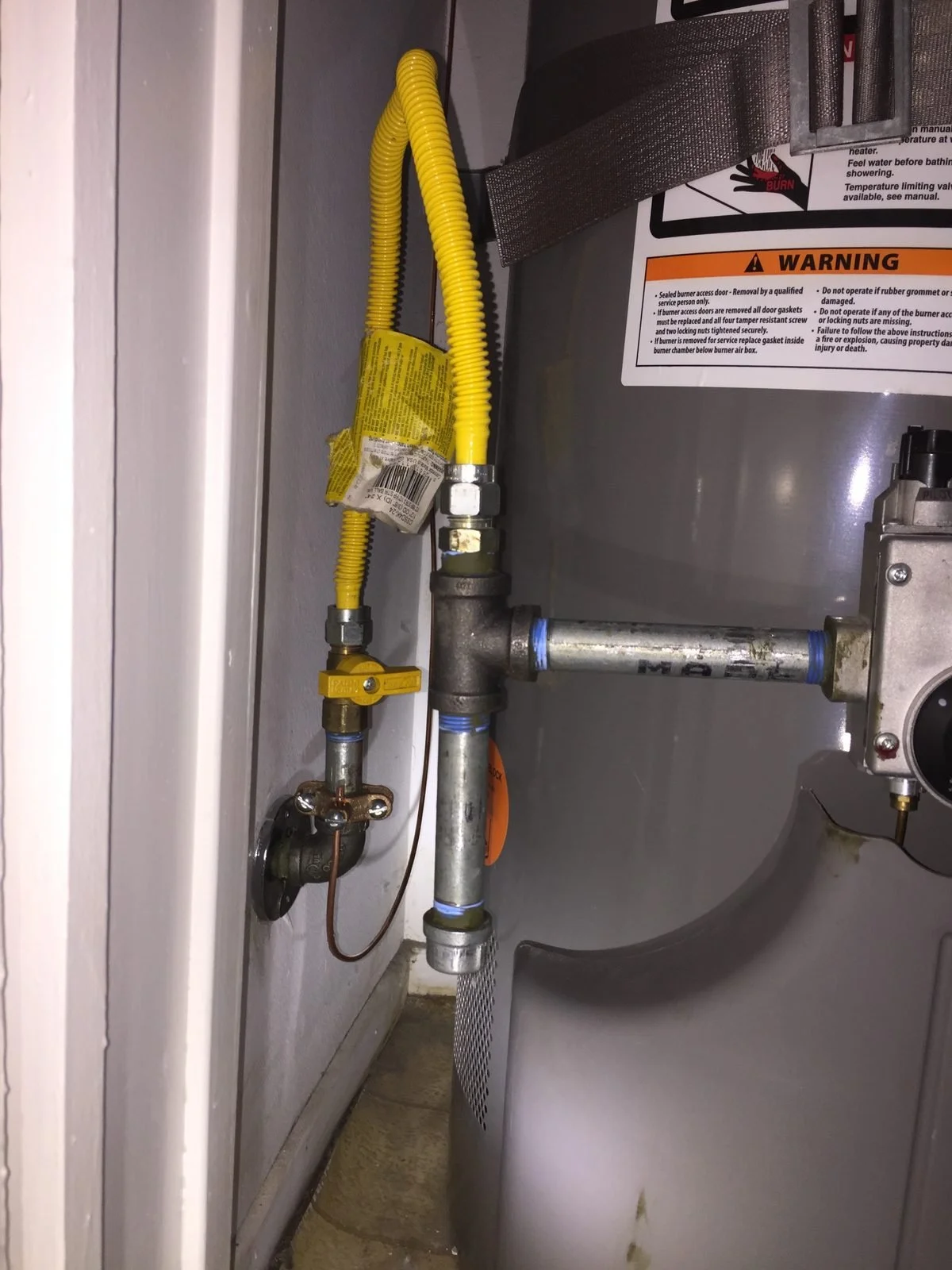 Water heater thermocouple repair by Ser Plumbing