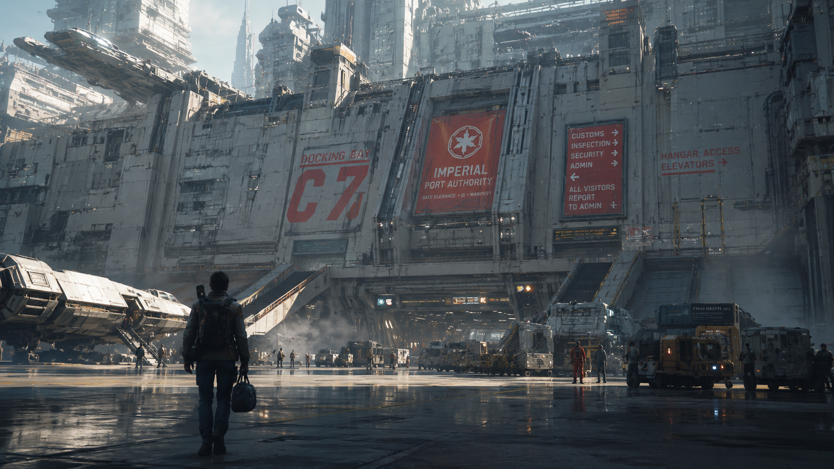 A human-scale view of life in the vast civilization of Modal Distance