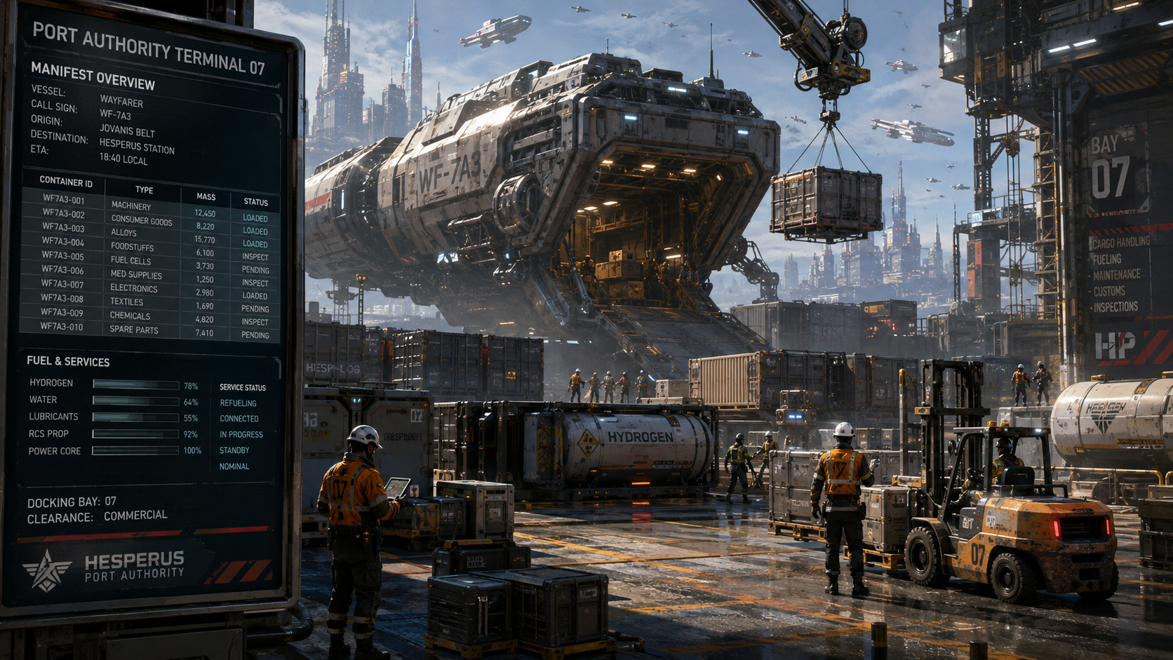 Cargo and interstellar trade in Modal Distance