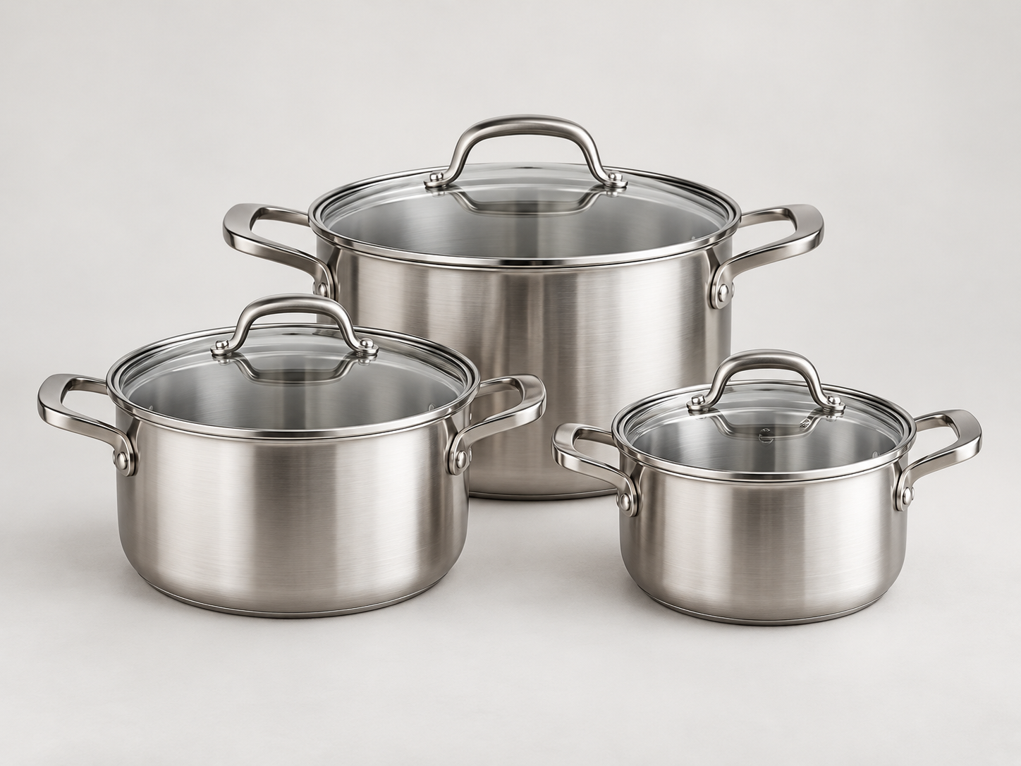 Stainless steel cookware set