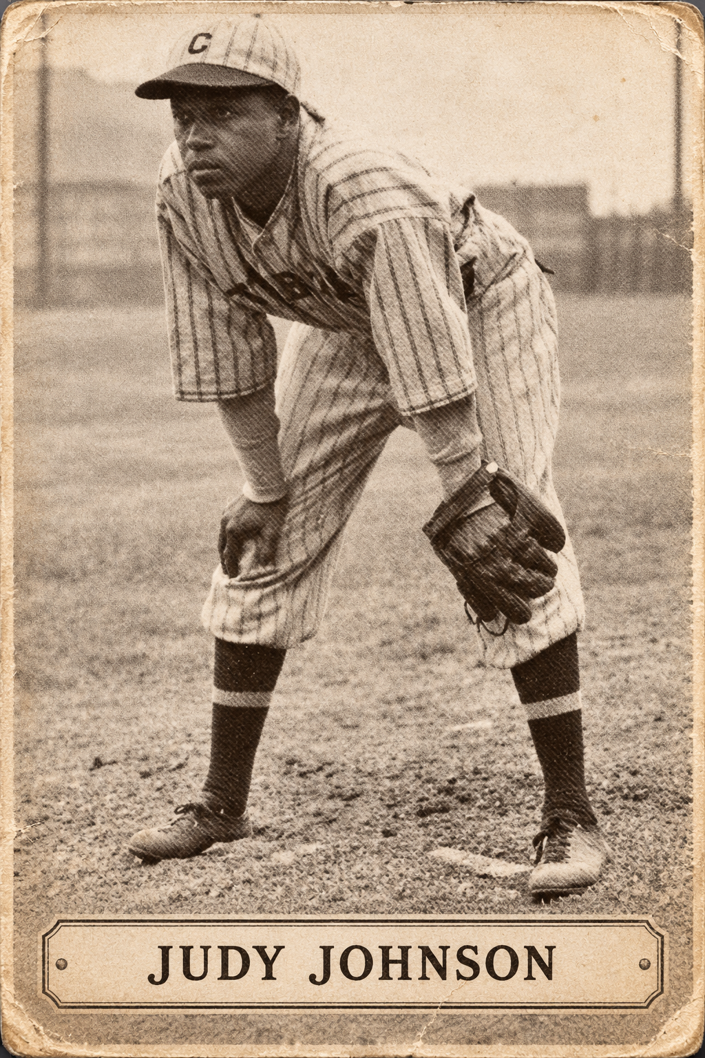 Judy Johnson in Pittsburgh Crawfords uniform