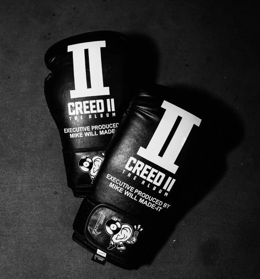Creed II branded boxing gloves