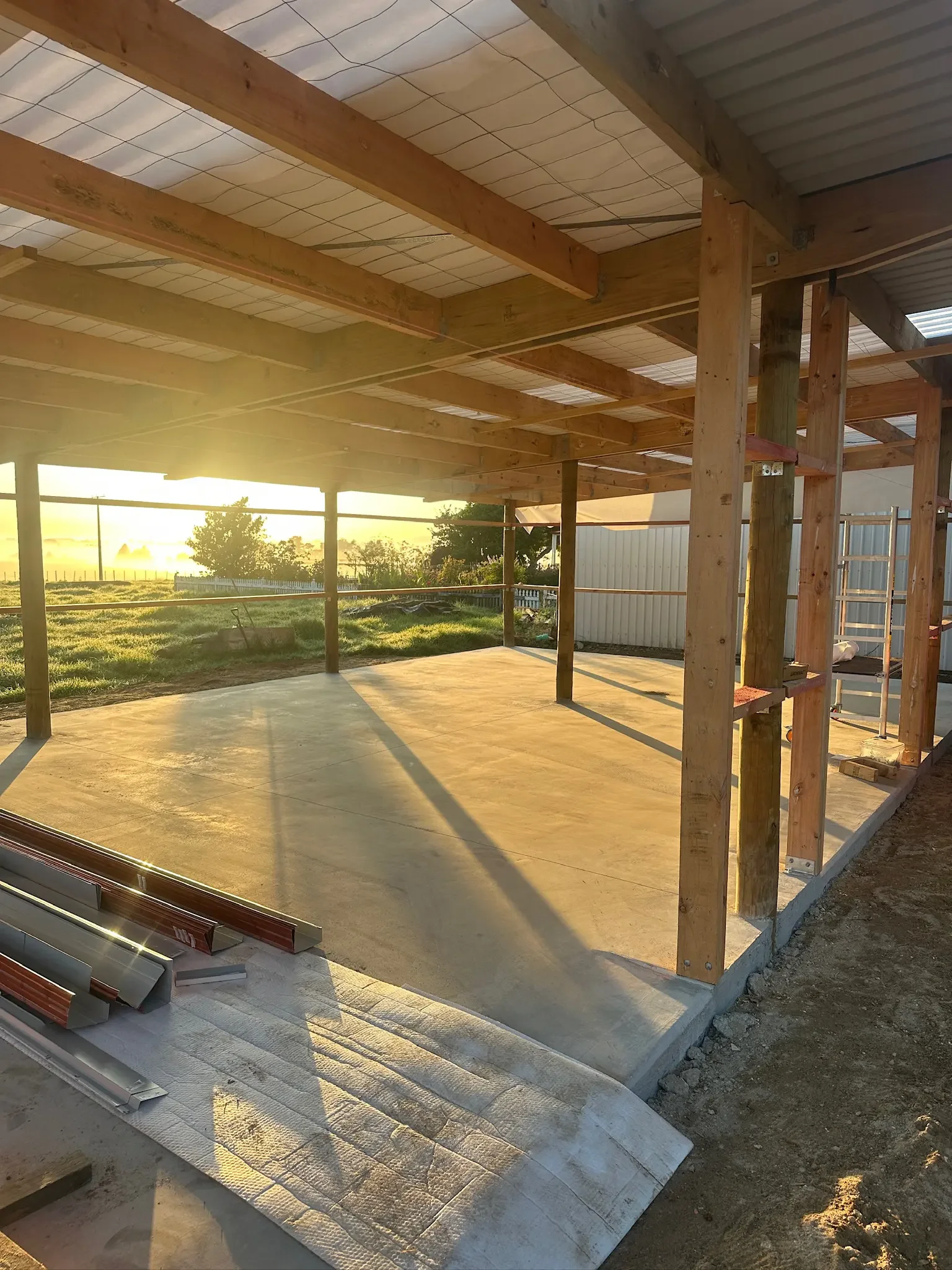 Dexterity Build farm shed in the Waikato