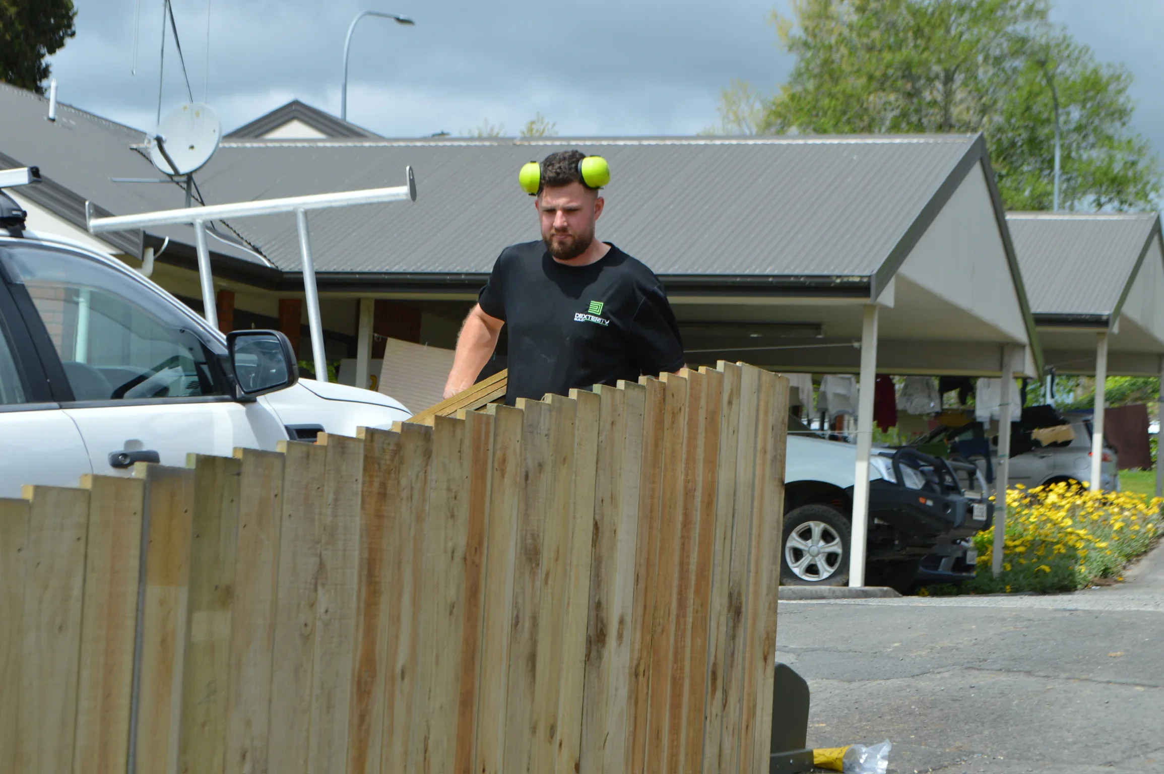 Boundary fence by Dexterity Build in the Waikato