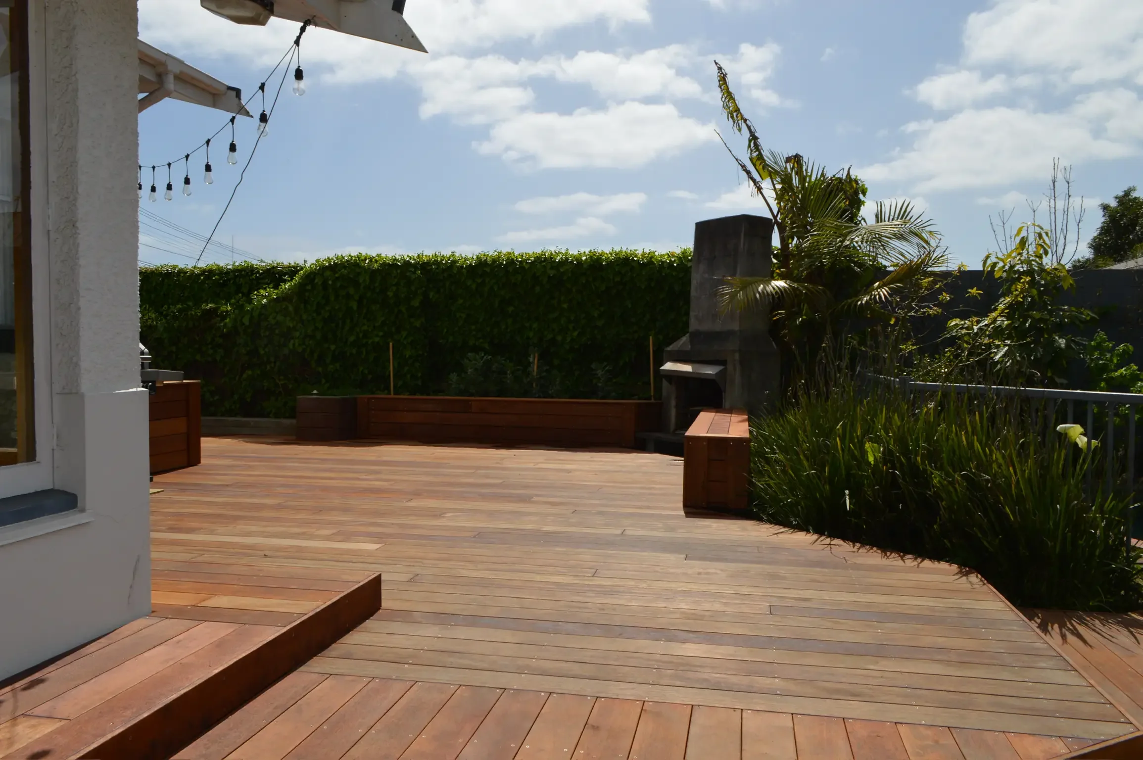 Timber deck built by Dexterity Build in the Waikato