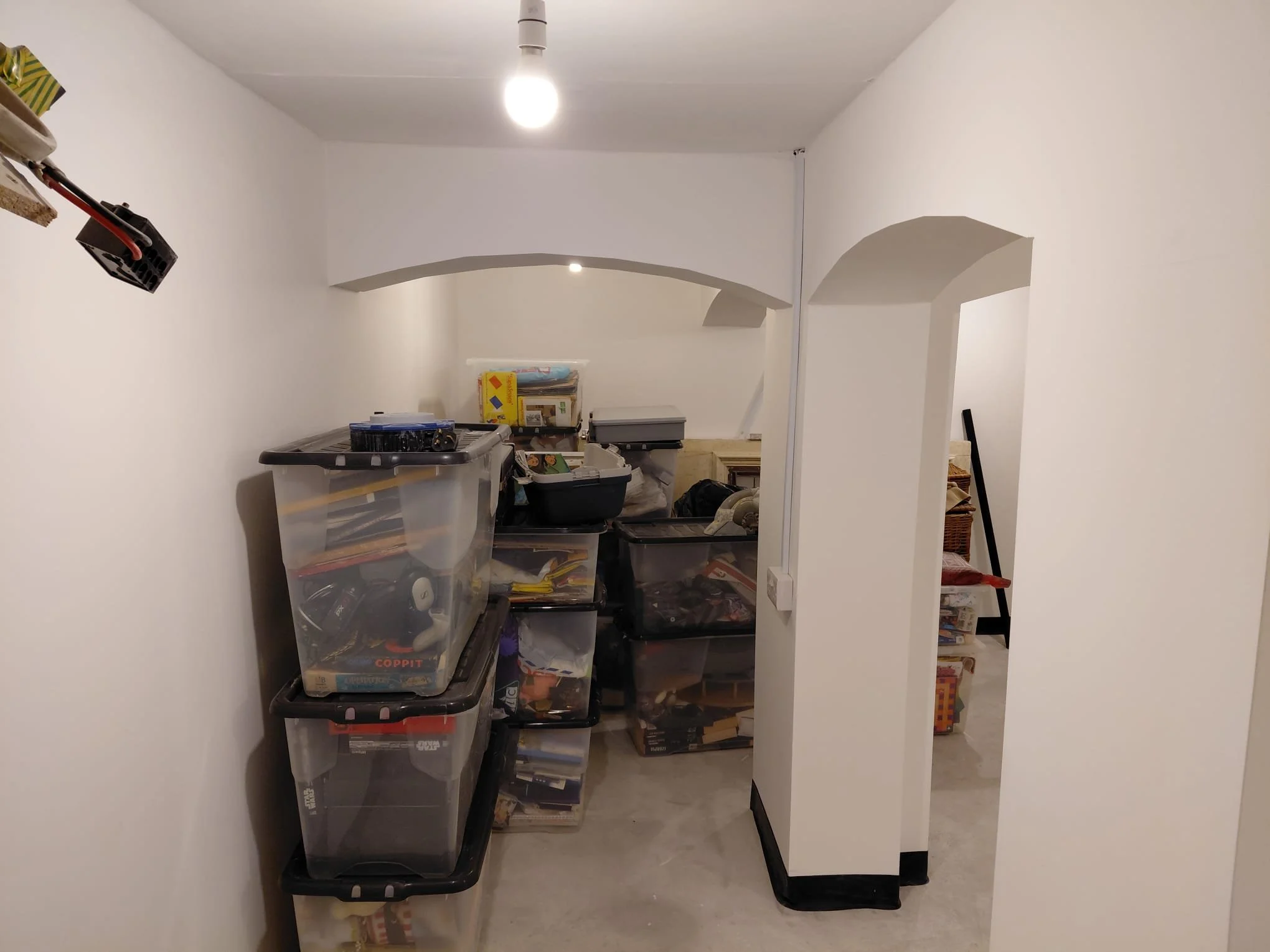 Completed basement after Renovani waterproofing work