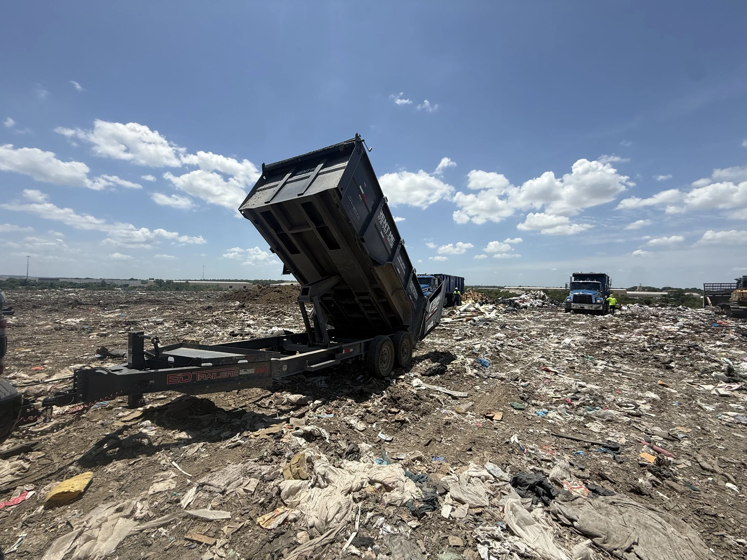 Ambitious Ventures junk removal truck