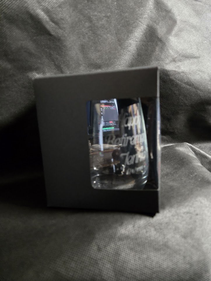 Engraved Glass Gift