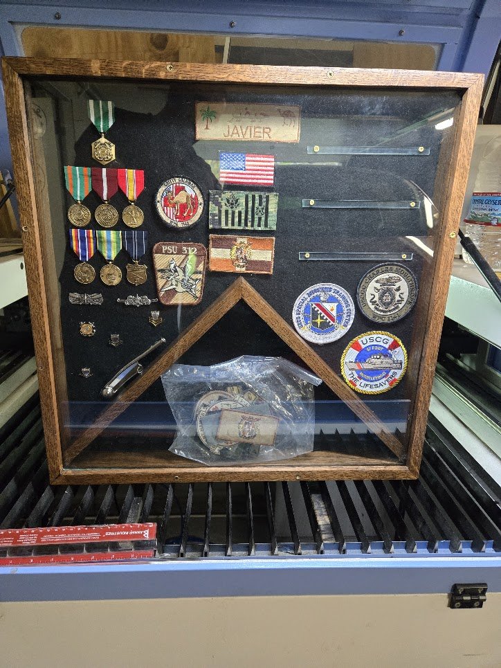 Custom Service Shadow Box