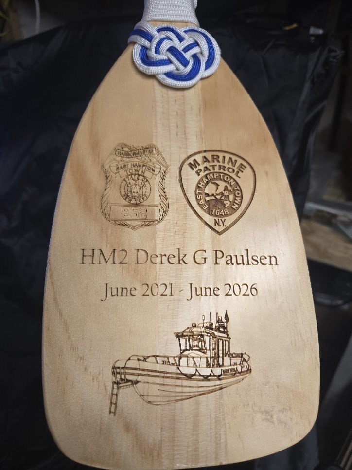 Service Commemoration Paddle