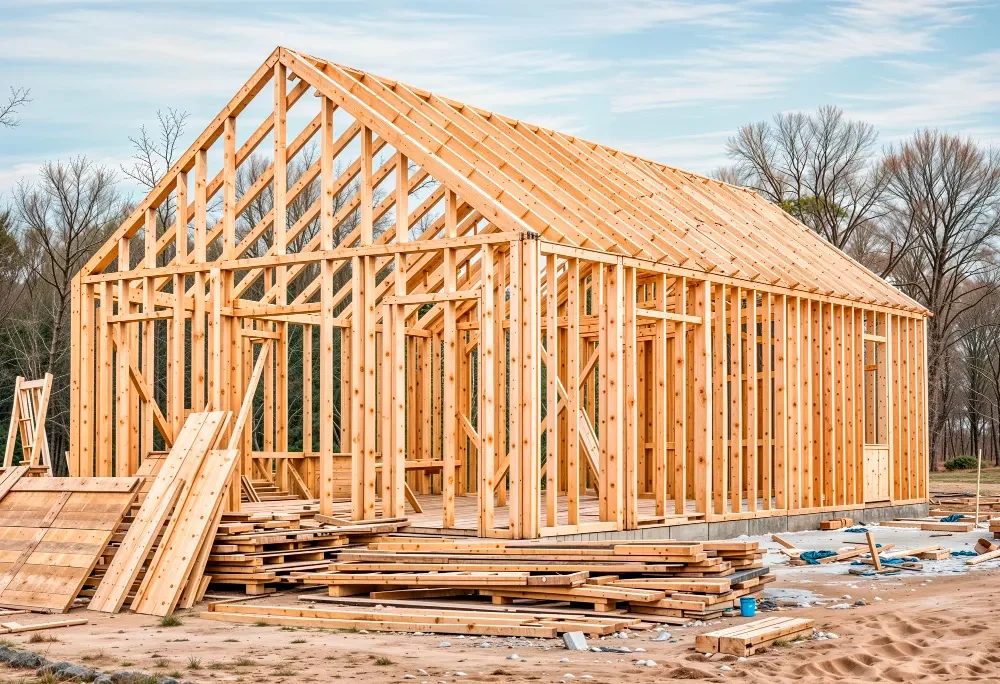 New construction framing