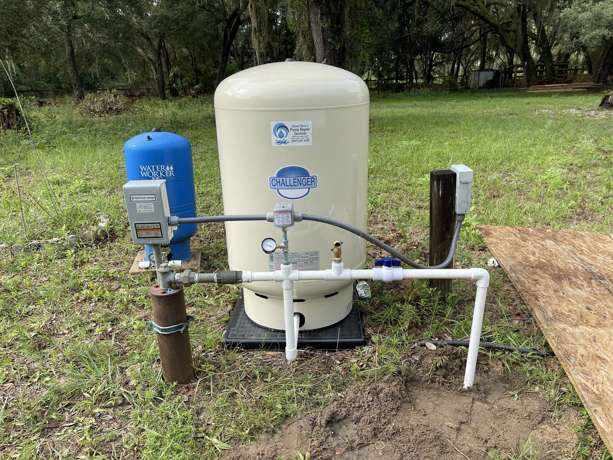 Jet pump and pressure tank on a shallow well - Pump Repair Services, Orlando FL