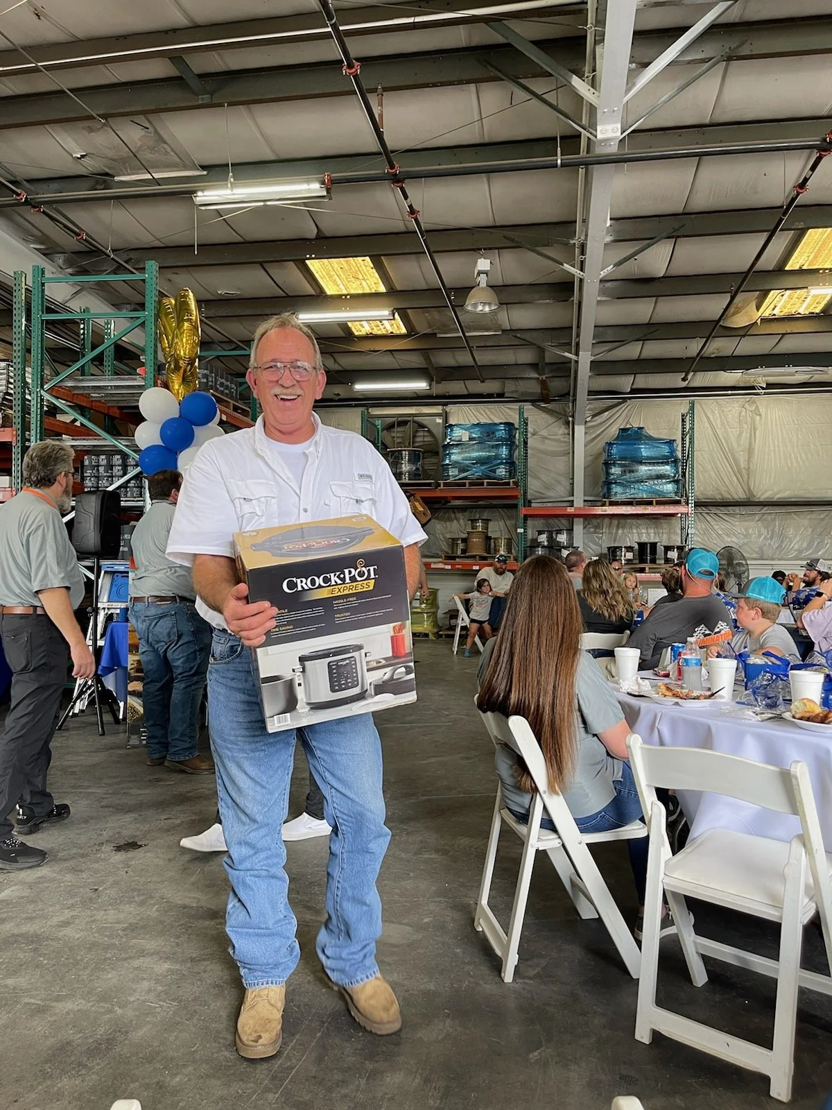 Collecting equipment at the supplier - Pump Repair Services, Orlando FL