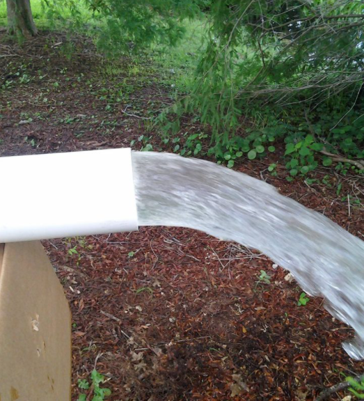 Water flowing again after a pump repair - Pump Repair Services, Orlando FL