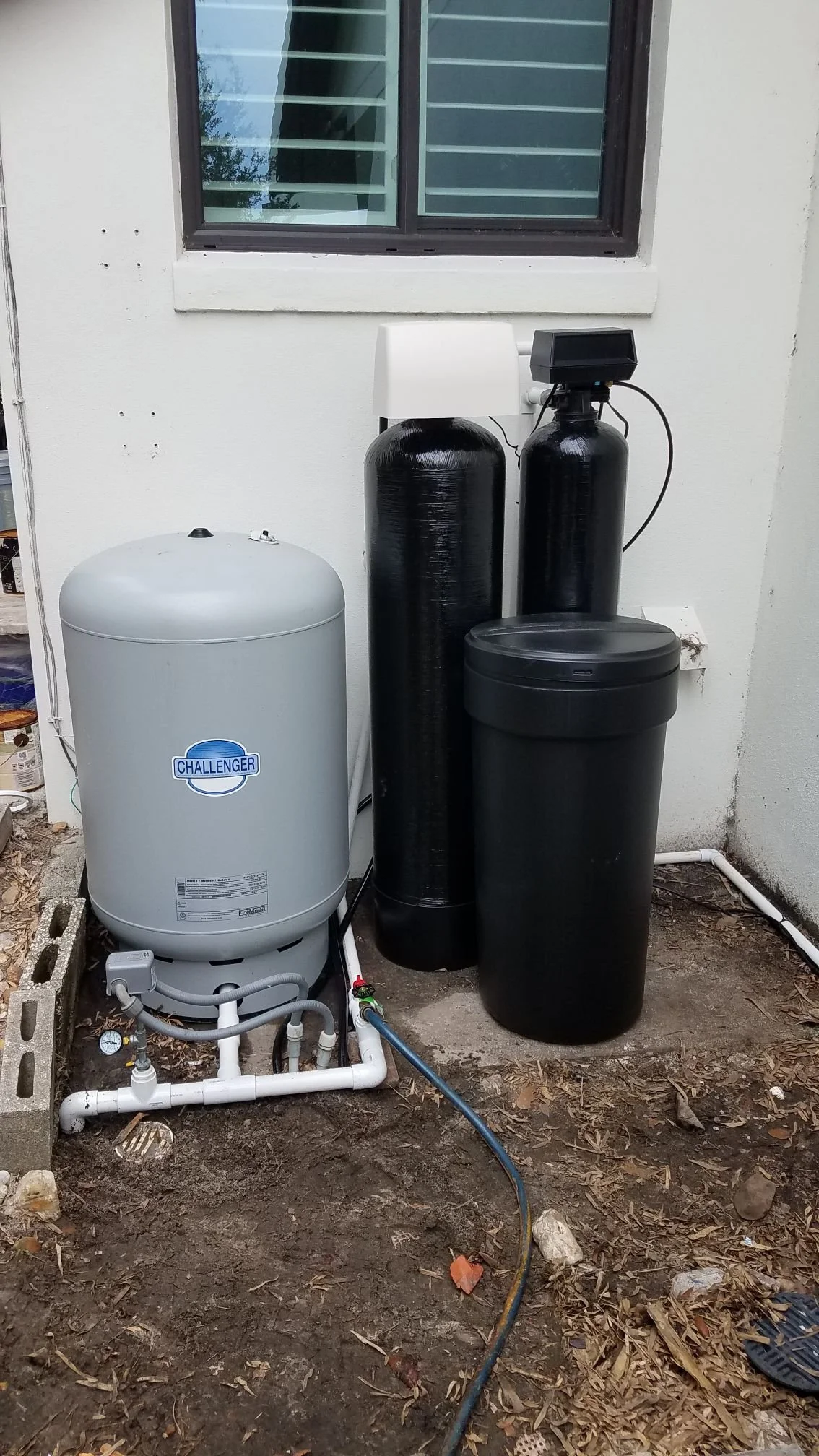 Softener, carbon tank and brine tank - Pump Repair Services, Orlando FL