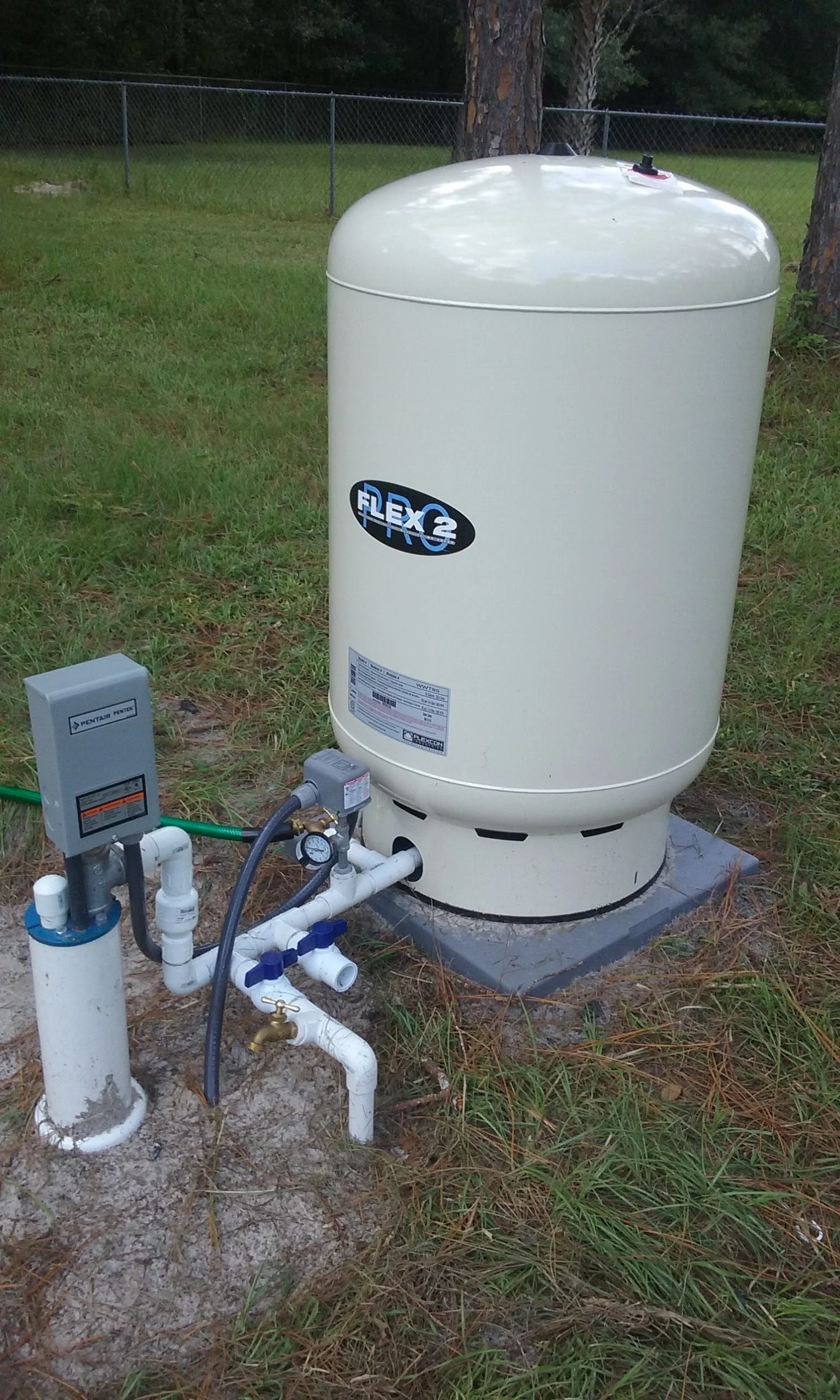 Pump, tank and control switch assembly - Pump Repair Services, Orlando FL