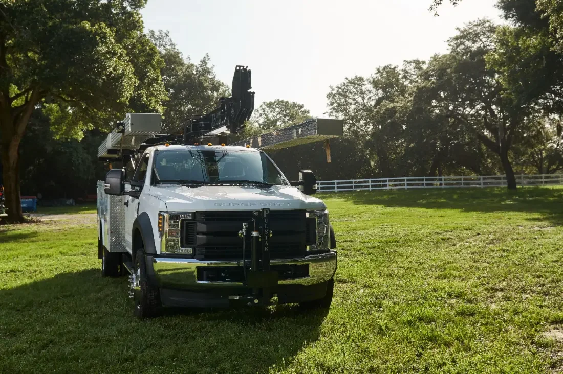 Pump Repair Services truck on a well job near Windermere, Florida