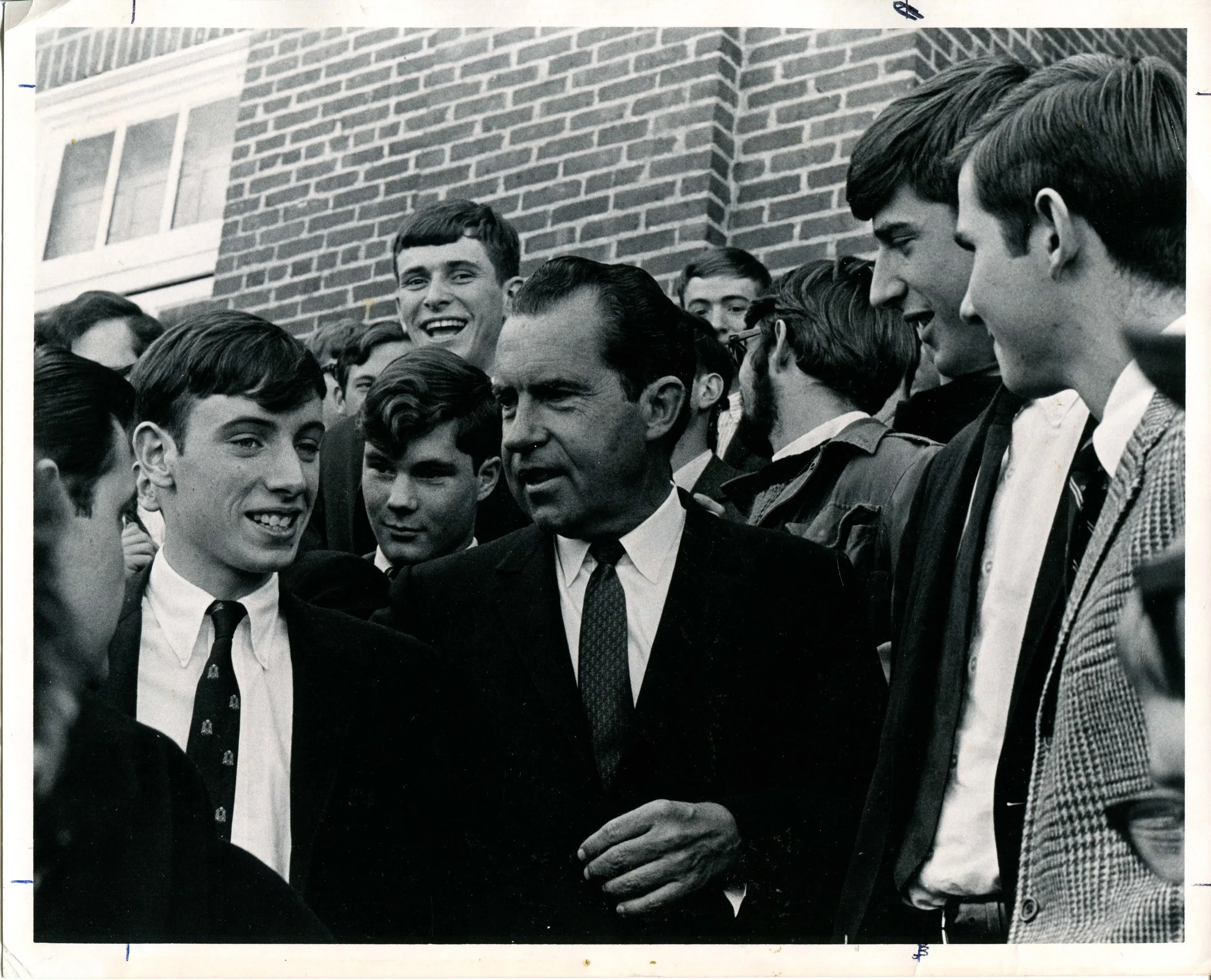 President Richard Nixon at Mock Convention