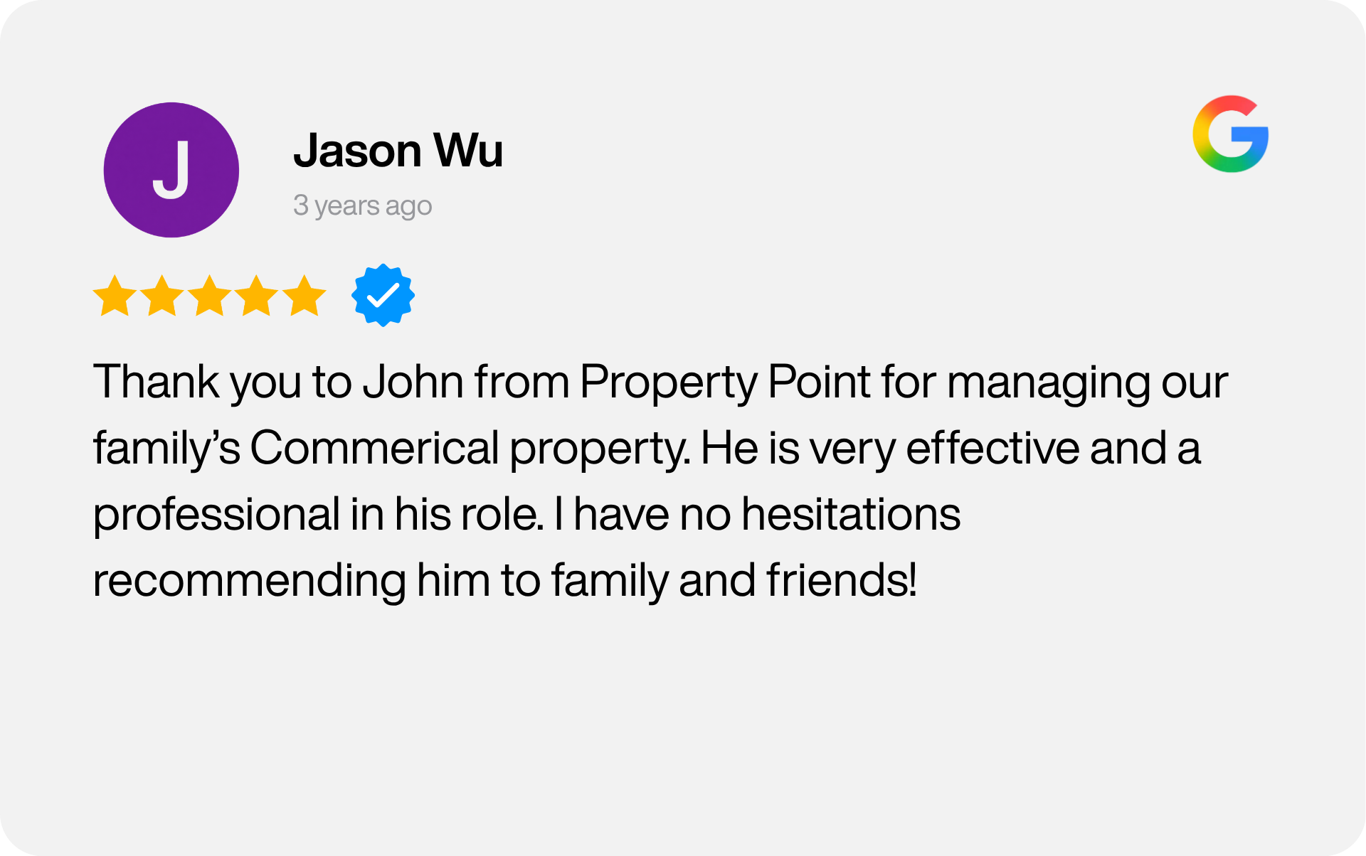 PropertyPoint client review 1