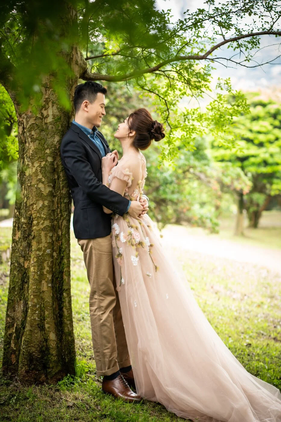 陽明山婚紗照｜林間小路｜Sophia Studio 台北婚紗攝影