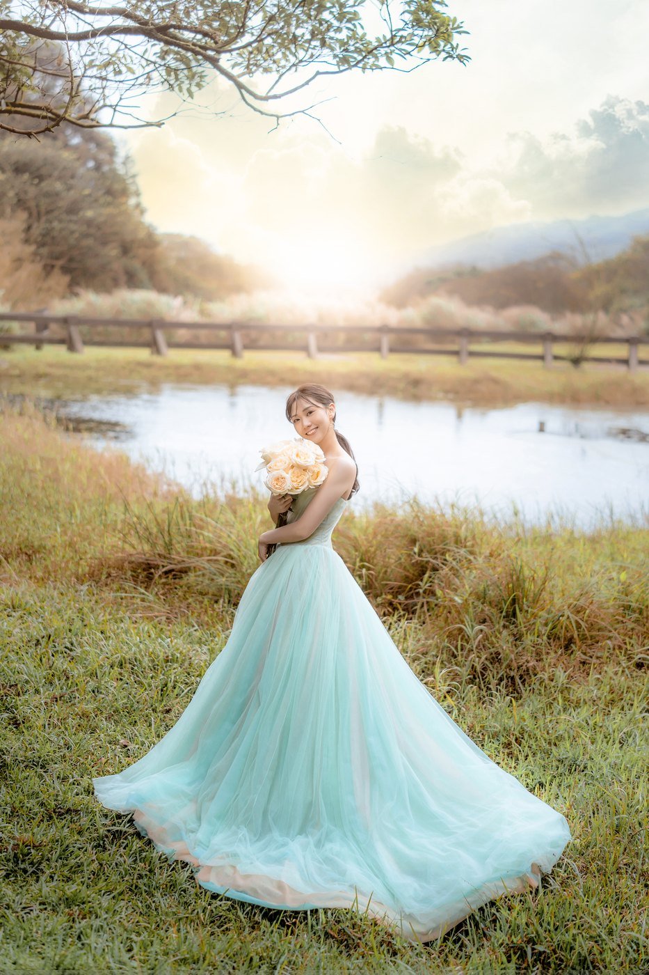 陽明山婚紗照｜擎天崗的風｜Sophia Studio 台北婚紗攝影