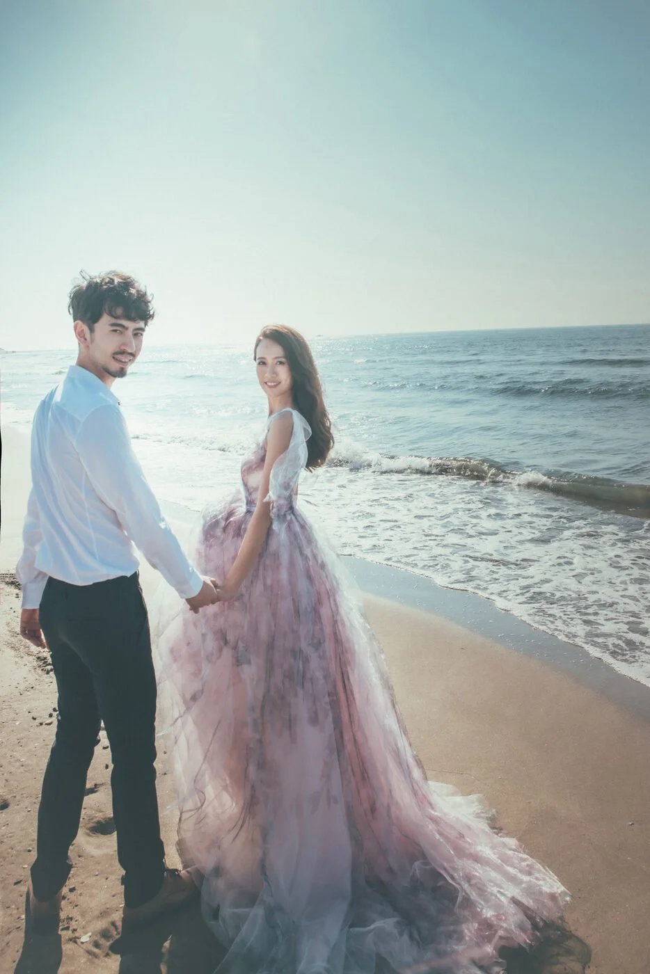 淡水婚紗照｜氣球與林蔭｜Sophia Studio 台北婚紗攝影