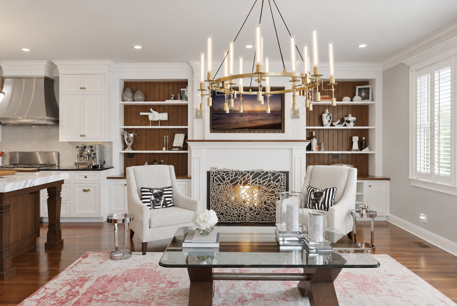 Modern interior remodel in Chicago, IL, designed and built by Jefferies + Kidd