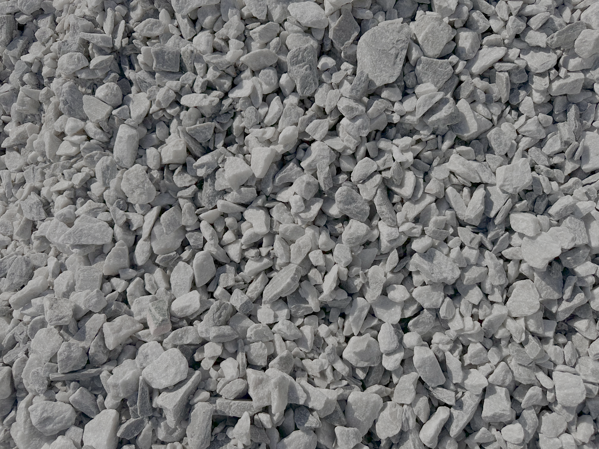White Marble decorative rock