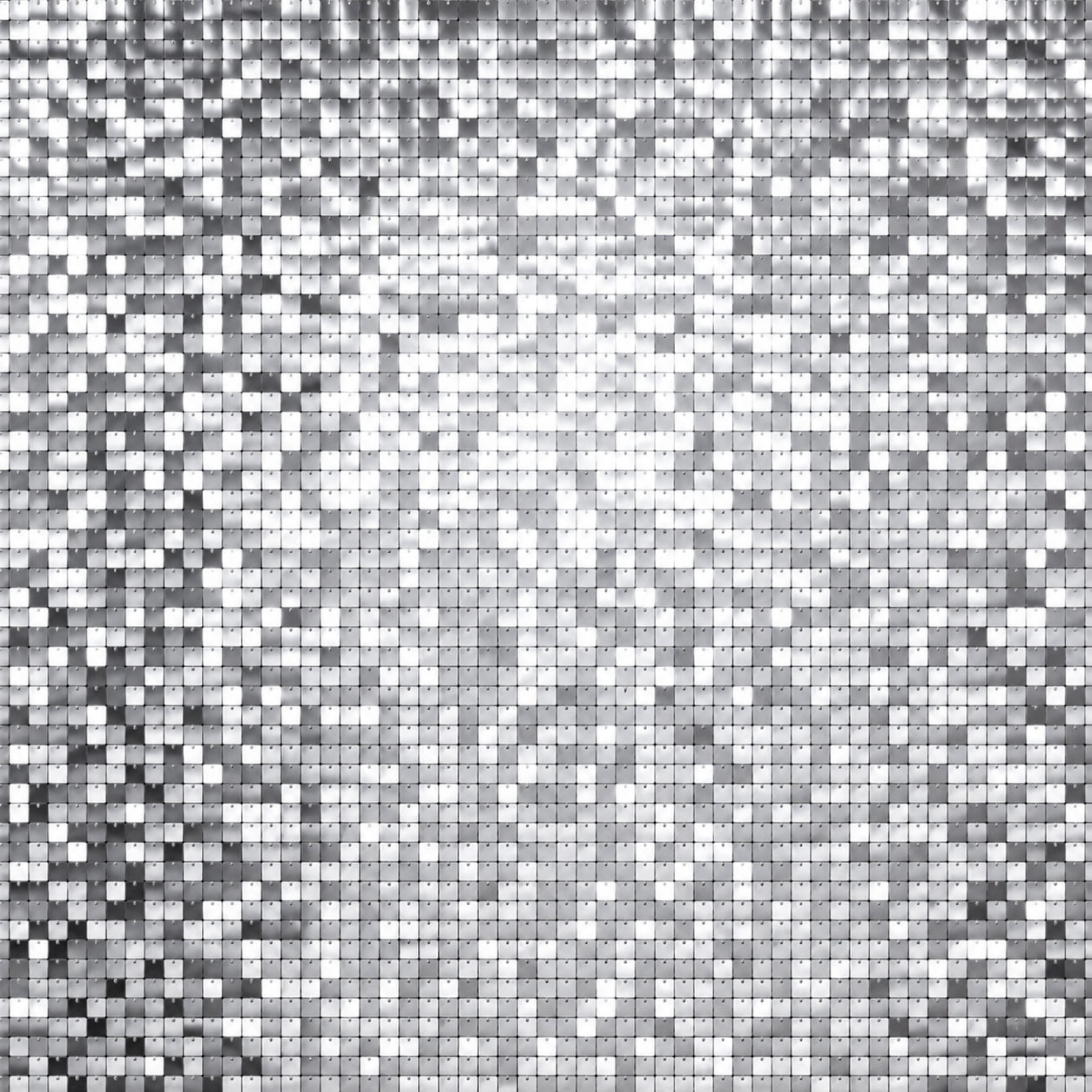 Silver shimmer wall