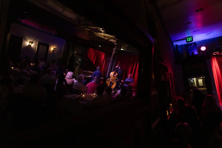 A full room during a show at Bacchus