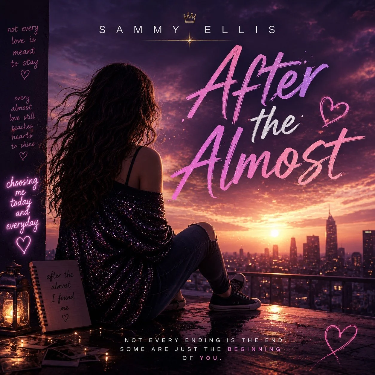 After the Almost single cover artwork by Sammy Ellis