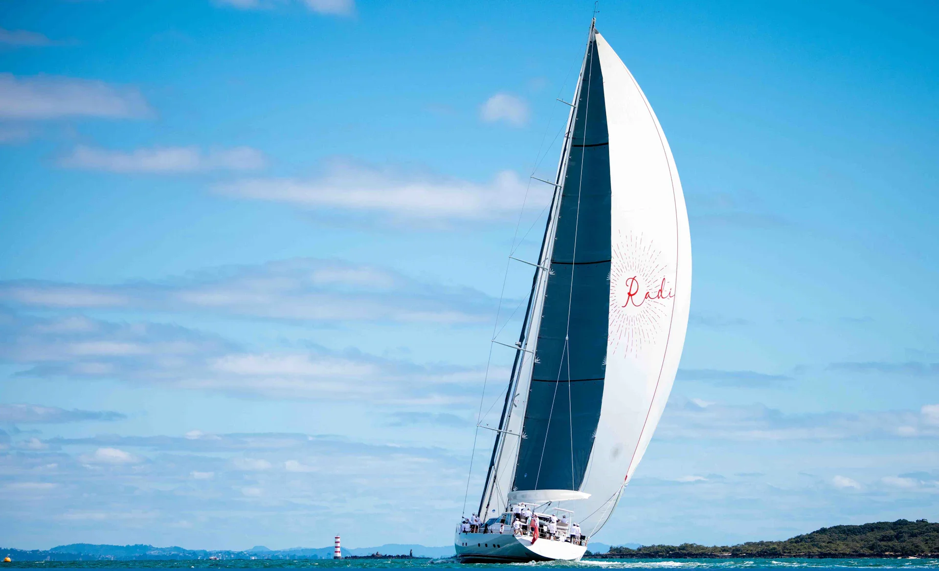 Radiance: Spinnaker sailing