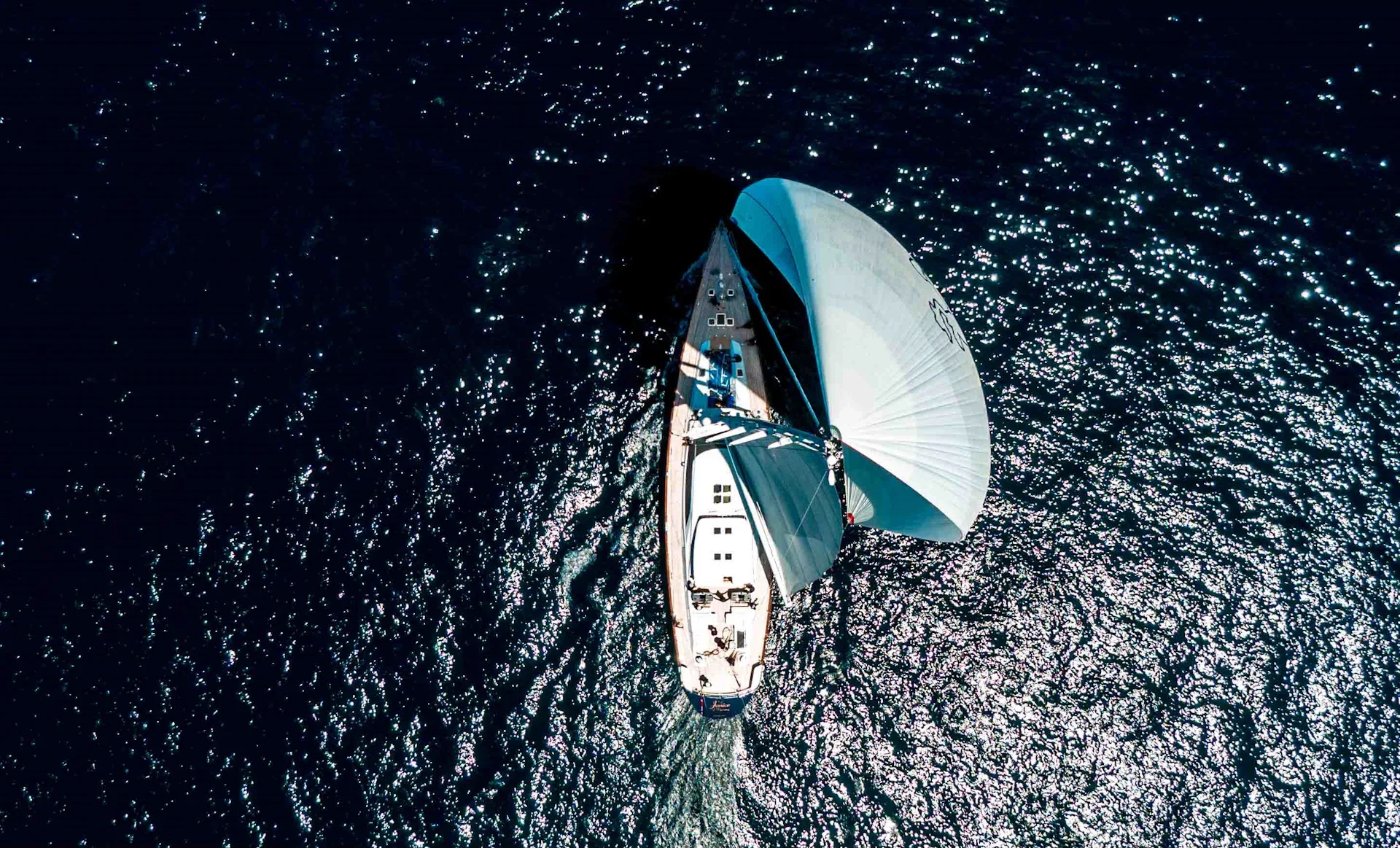 Radiance: Sailing from above