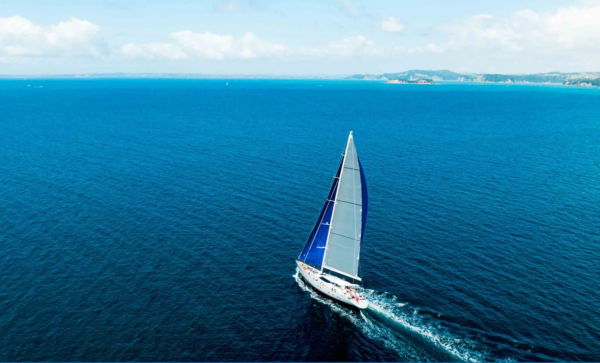 Radiance: Open-water sailing