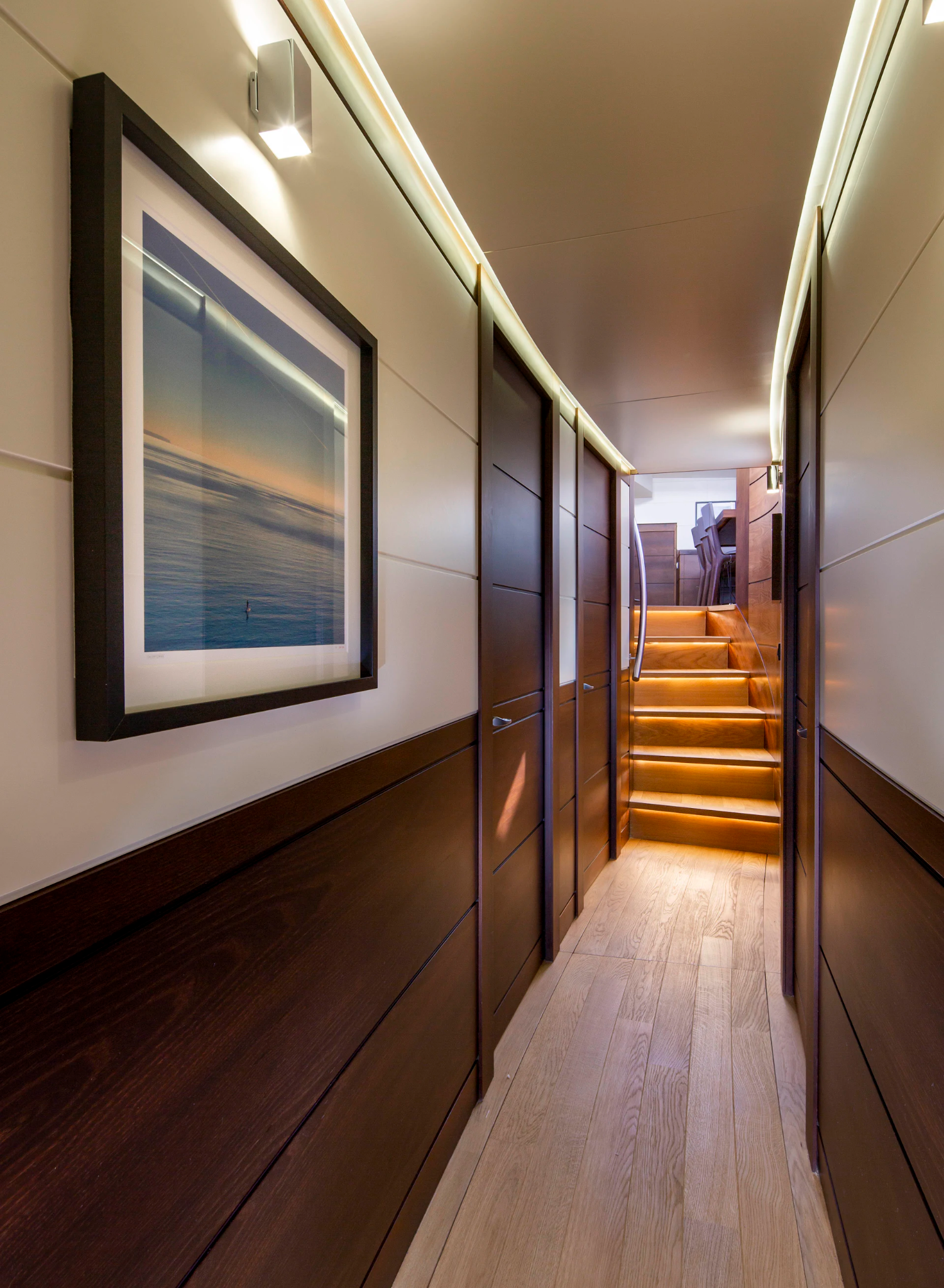 Radiance: Cabin companionway