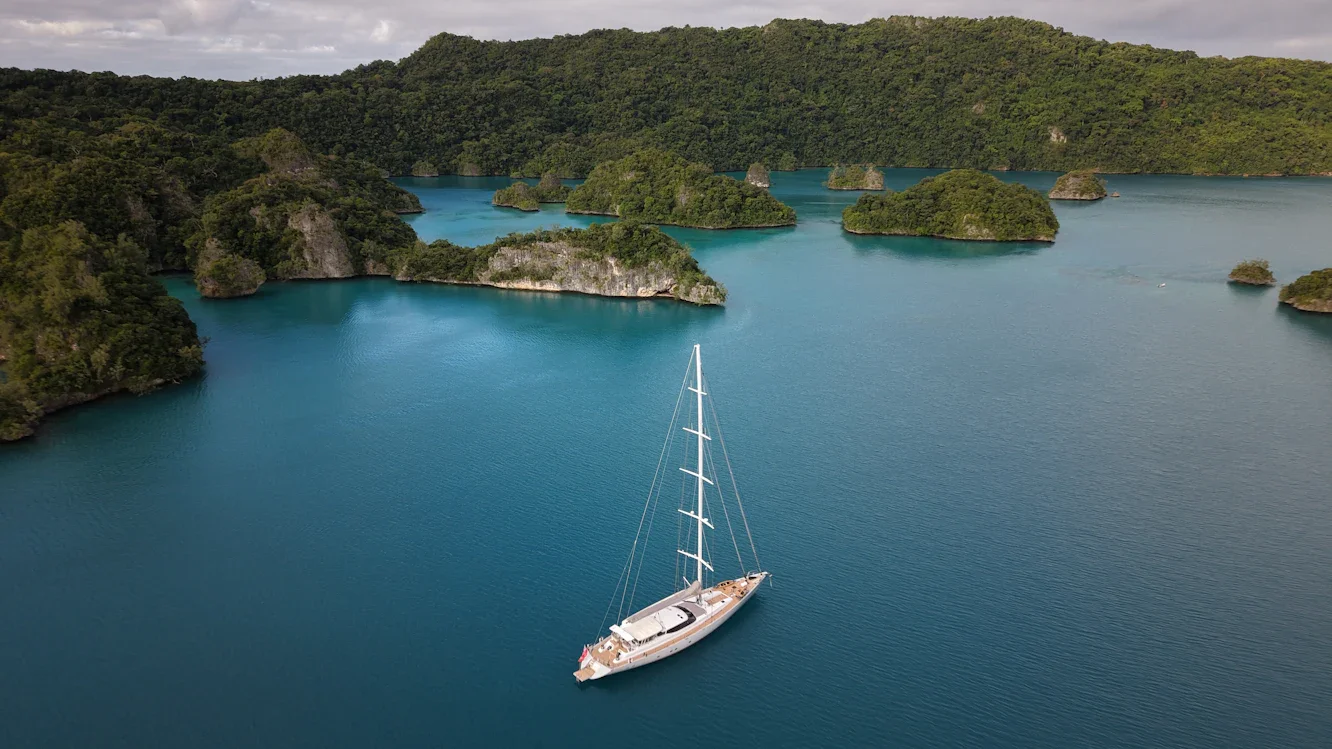 Radiance: At anchor