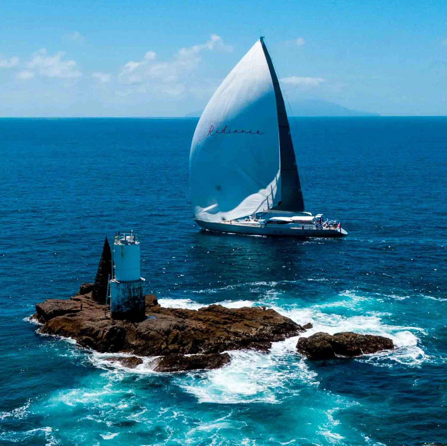 Radiance: Sailing past the lighthouse