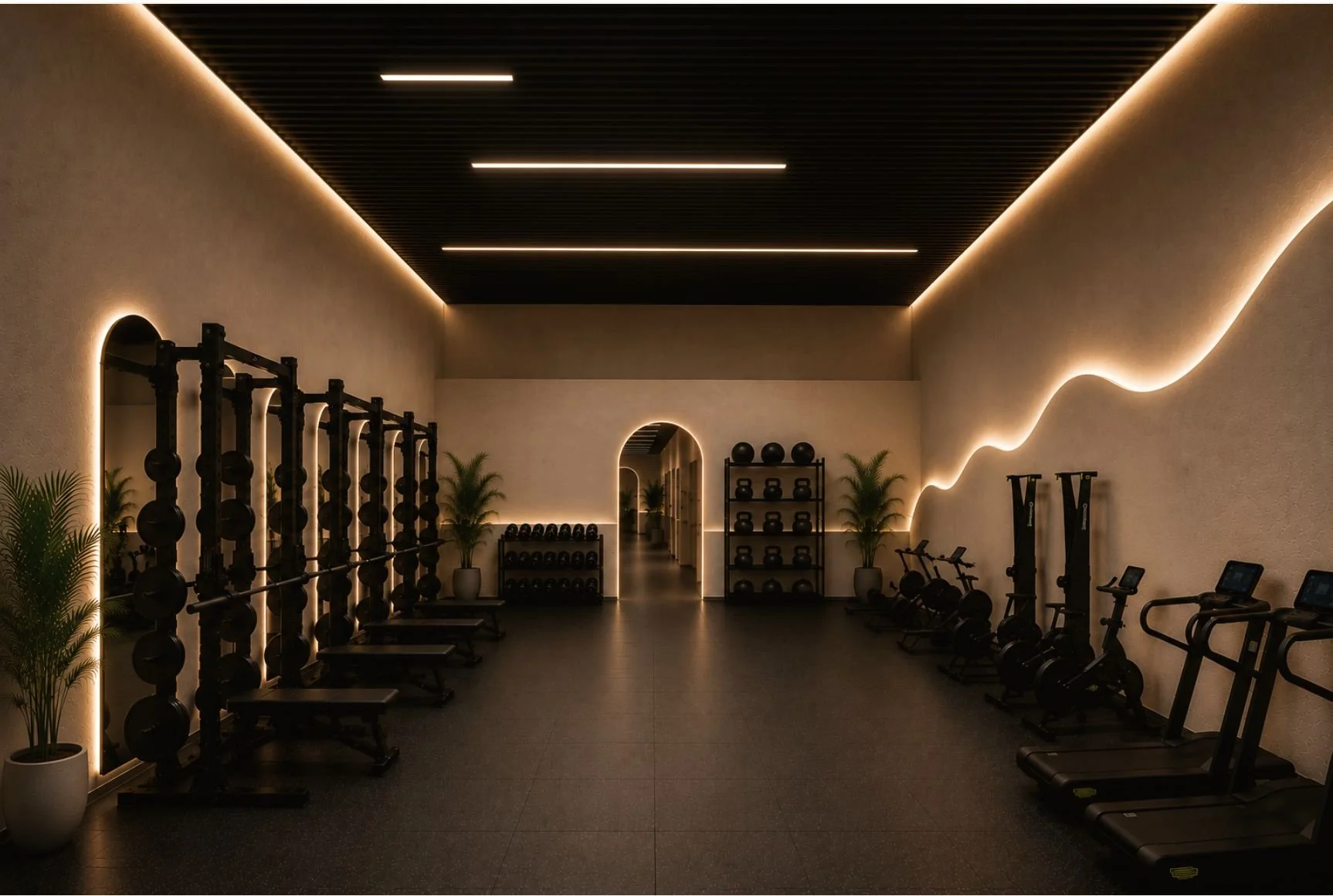 The Kynekt training floor