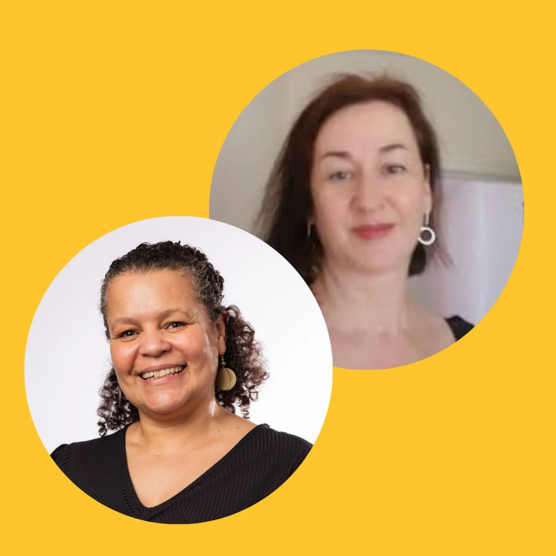 Tracey Thomas and Cath Wilkins