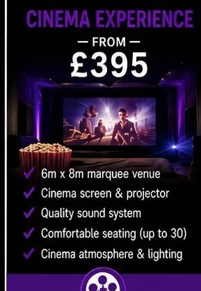 Cinema Experience package pricing