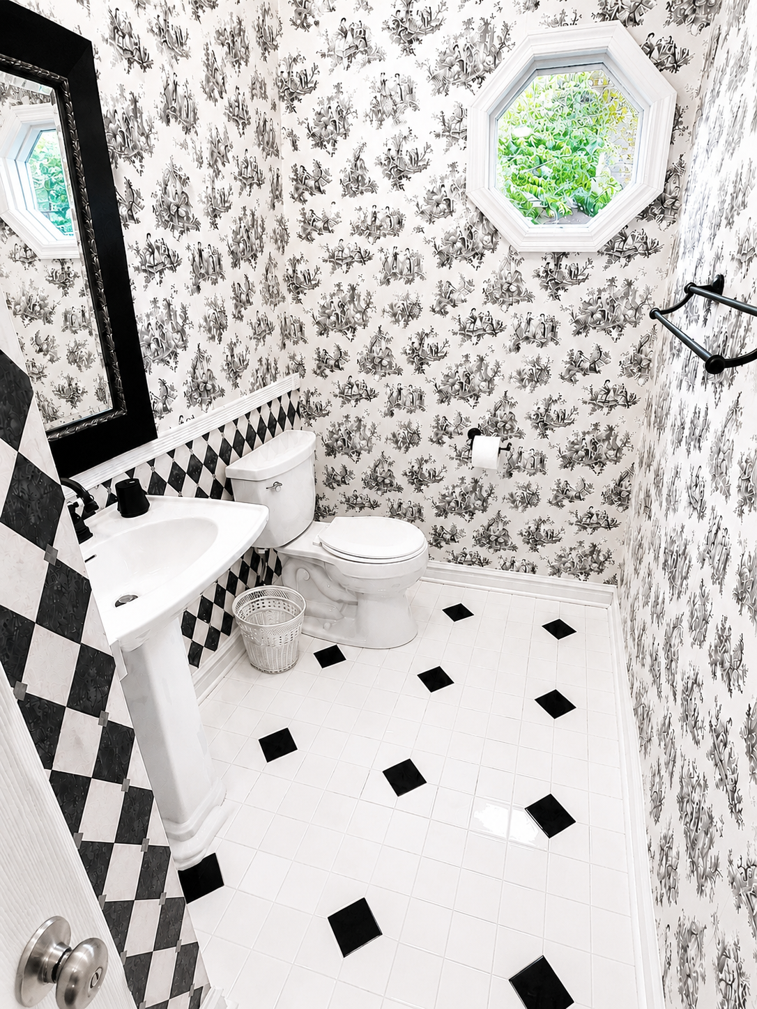 Bathroom cleaning result