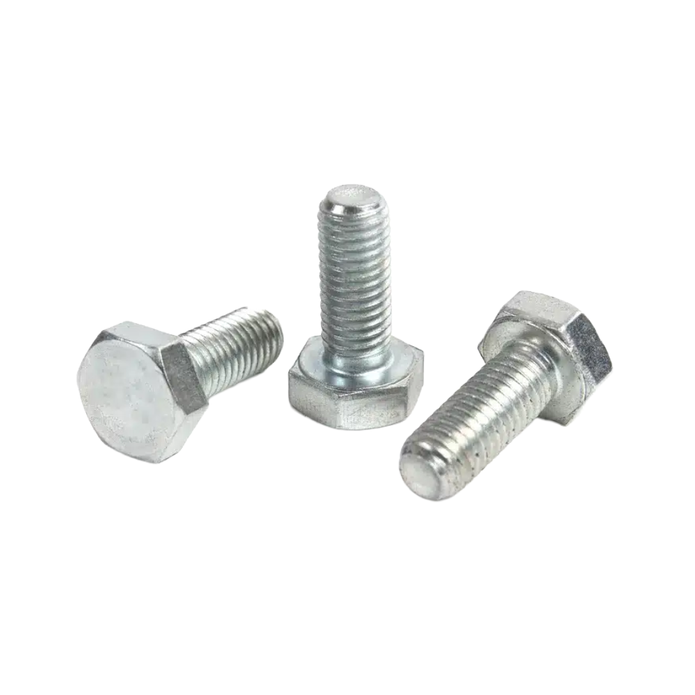 A selection of industrial bolts