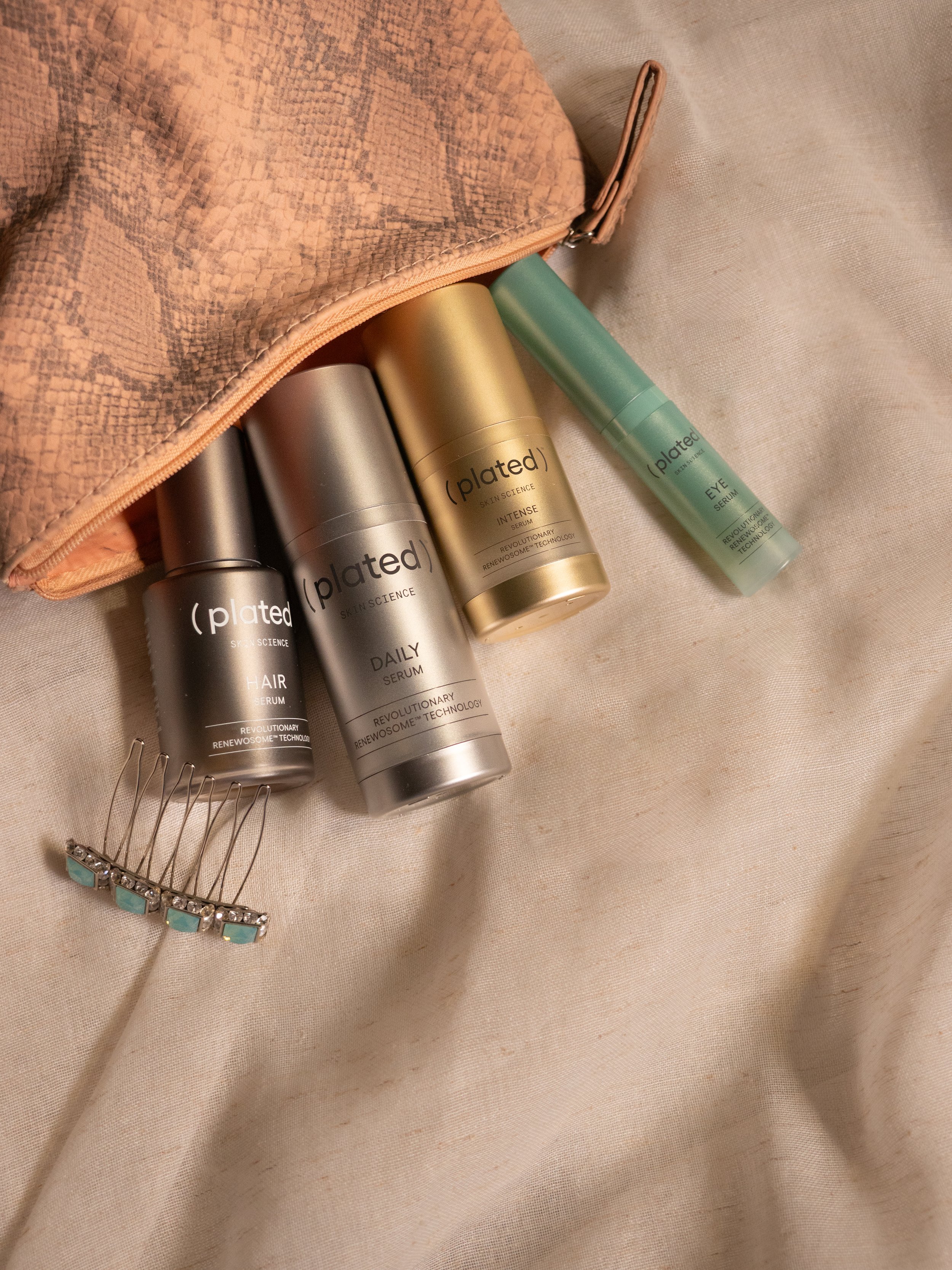 Skincare ad still