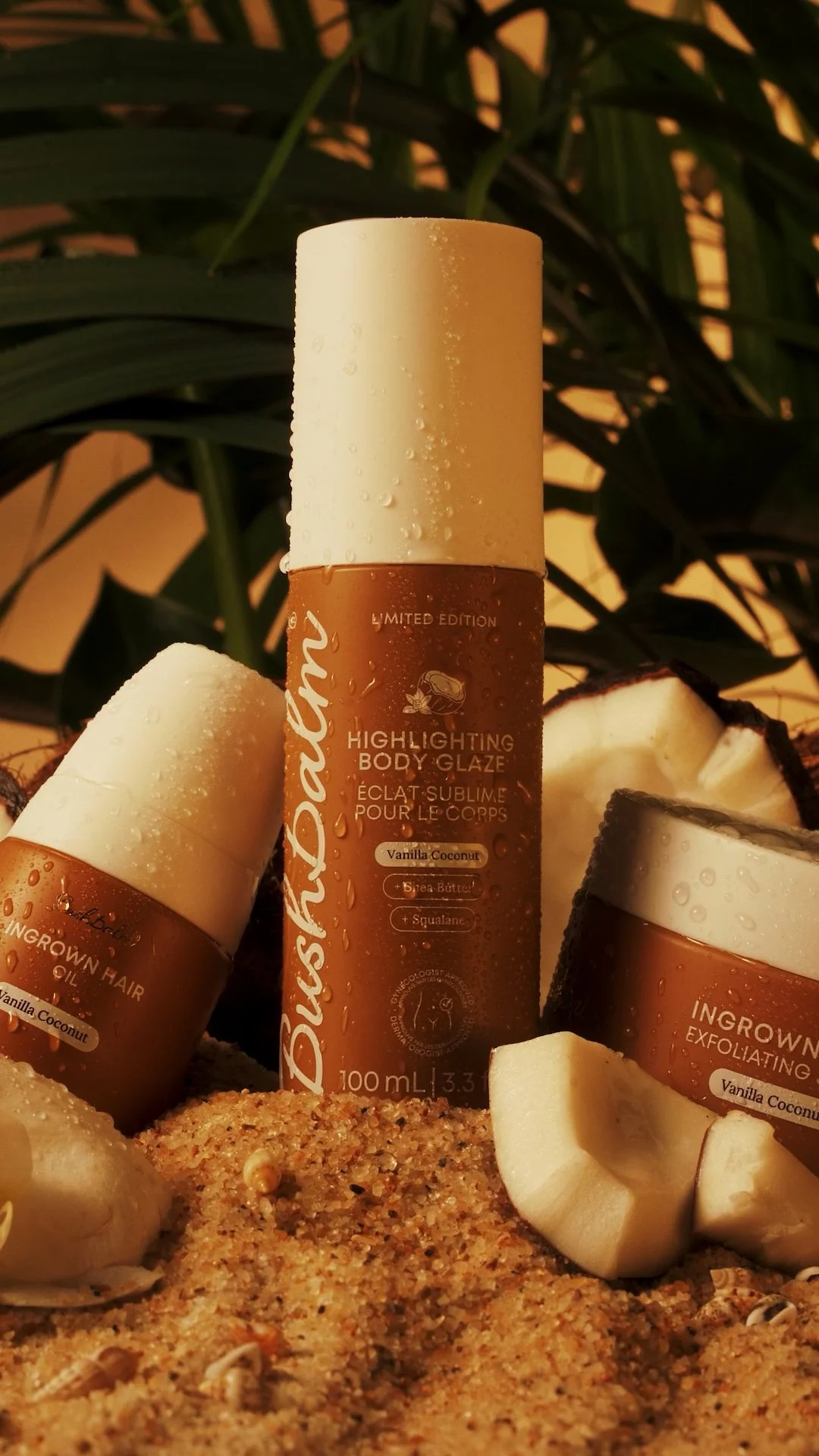 Body care ad still