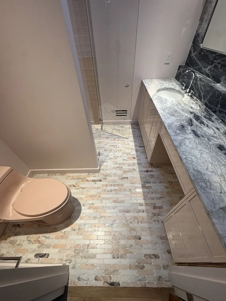 Statement vanities — project view.