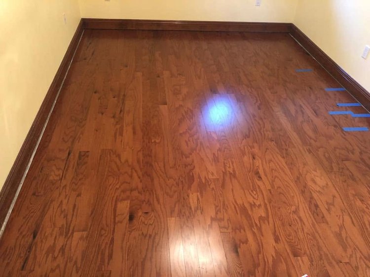 Flooring across EC projects — EC Construction project photograph.